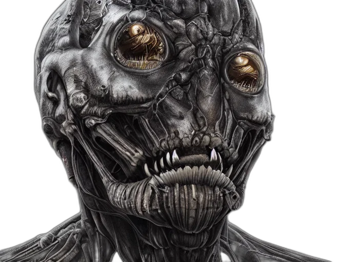 mask, robot, face, creature transparent PNG cut-out