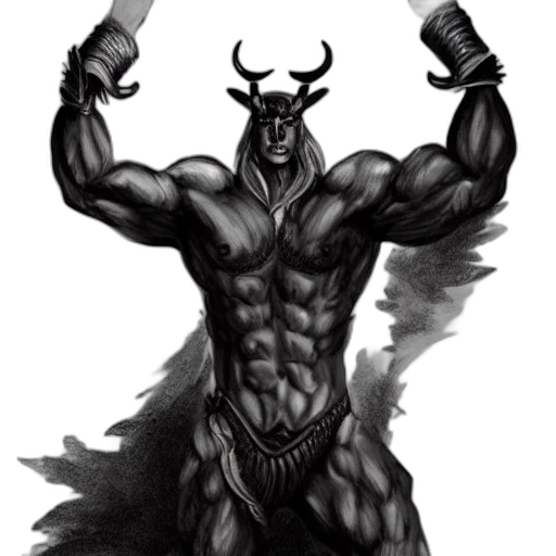 creature, animal, fantasy art, concept art, comic book art, photorealistic, noble, fierce transparent PNG cut-out