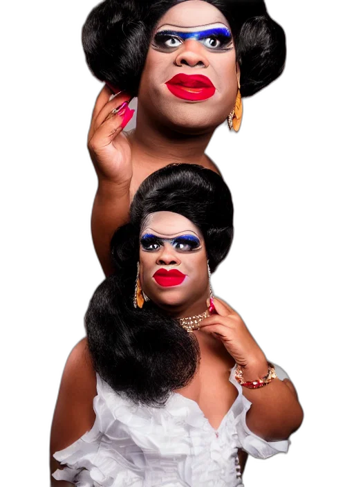 crown, hair, hat, mask transparent PNG cut-out