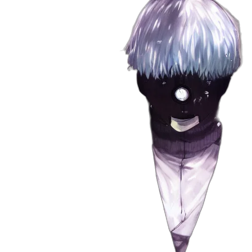 mask, staff, hair, umbrella transparent PNG cut-out
