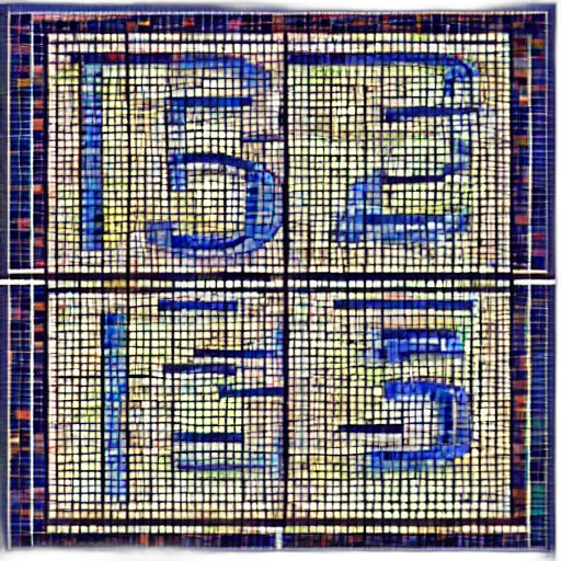 pixel art, whole, numbers, written, mosaic transparent PNG cut-out