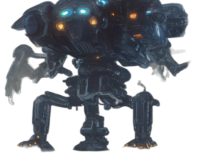 robot, weapon, creature, animal transparent PNG cut-out