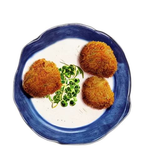 food, weapon, photorealistic, illustrated, recipe, postmodern, mushroom, croquettes transparent PNG cut-out