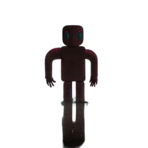 robot, staff, creature, mask, 3d render, pixel art, concept art, cartoon transparent PNG cut-out