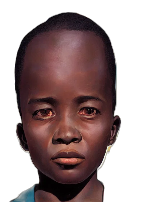 face, mask, animal, creature, photorealistic, 3d render, concept art, oil painting transparent PNG cut-out