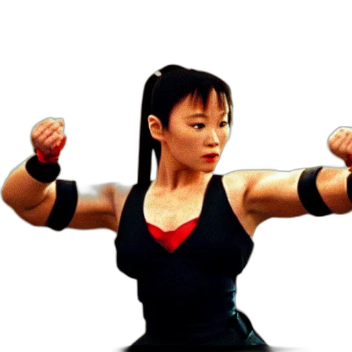 staff, photorealistic, 3d render, chun-li transparent PNG cut-out