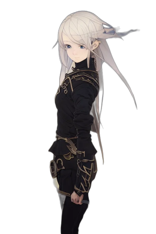 dress, sword, staff, weapon transparent PNG cut-out