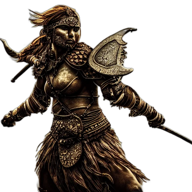 staff, sword, weapon, concept art, fantasy art, 3d render, photorealistic, golden transparent PNG cut-out