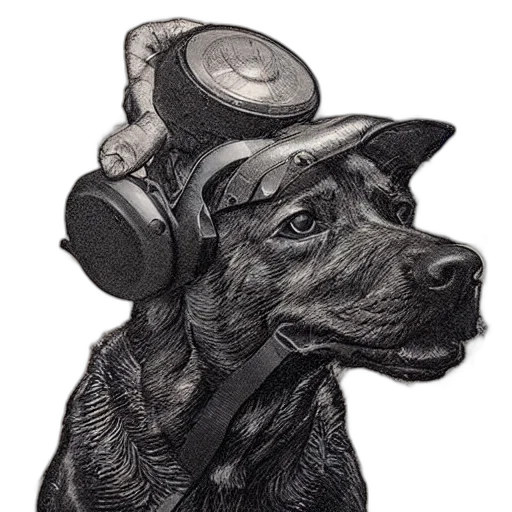 staff, hat, animal, face transparent PNG cut-out