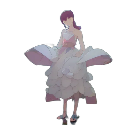 dress, robot, creature, weapon transparent PNG cut-out