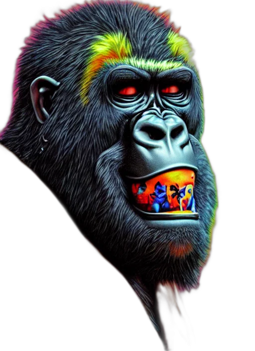 animal, face, mask, creature transparent PNG cut-out