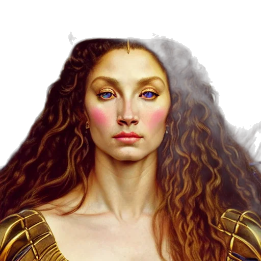 face, jewelry, crown, hair transparent PNG cut-out