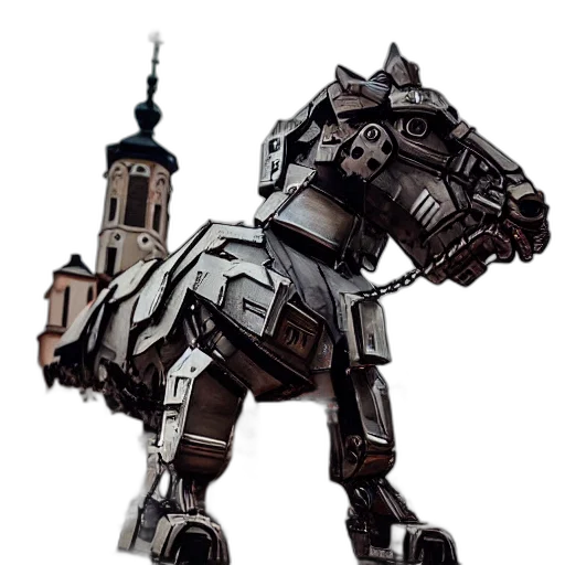 robot, animal, dragon, weapon, concept art, 3d render, fantasy art, pixel art transparent PNG cut-out