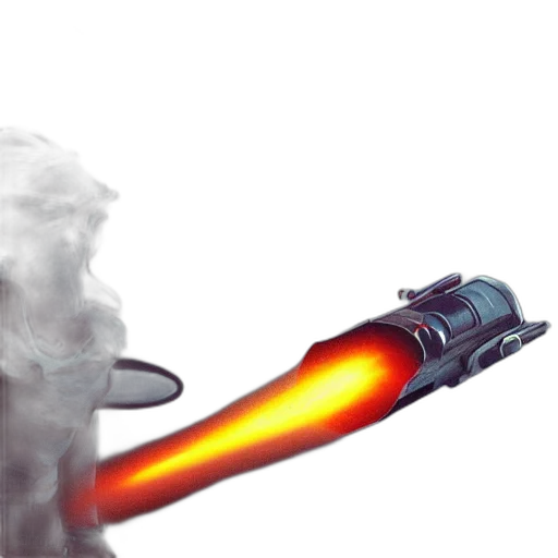 weapon, sword, staff, robot transparent PNG cut-out