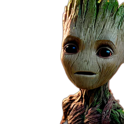 creature, tree, face, animal, 3d render, concept art, photorealistic, still transparent PNG cut-out