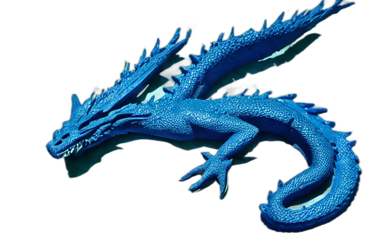 dragon, animal, creature, 3d render transparent PNG cut-out