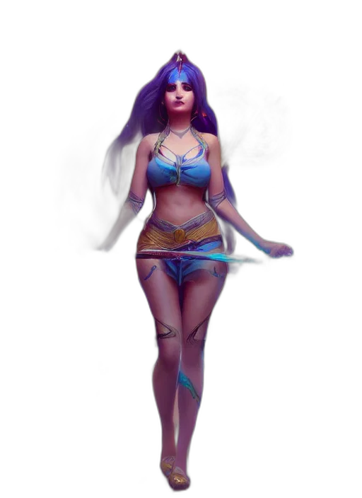 staff, dress, fantasy art, concept art transparent PNG cut-out