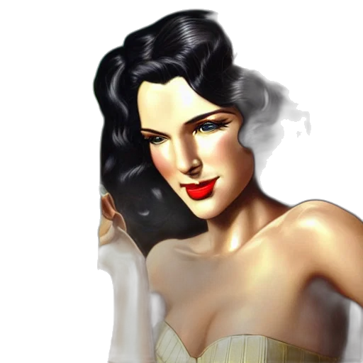 jewelry, photorealistic, cartoon, comic book art transparent PNG cut-out