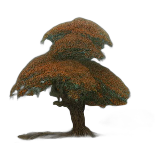 tree, crown, hat, creature transparent PNG cut-out