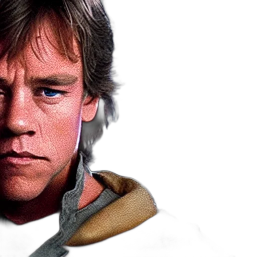 face, jacket, photorealistic, concept art, 3d render, comic book art, luke, skywalker transparent PNG cut-out