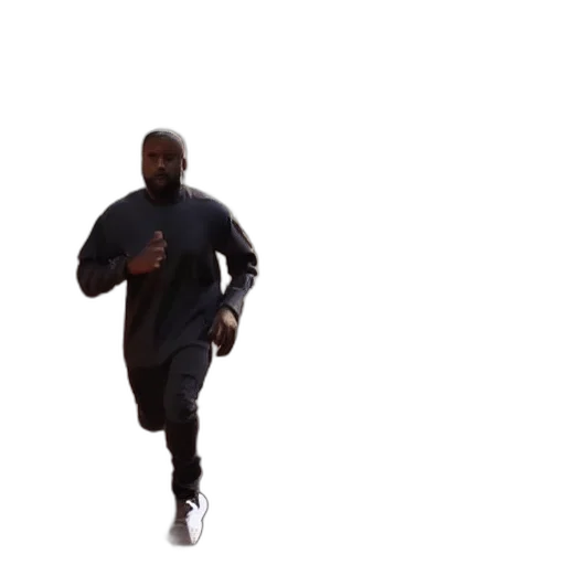 jacket, shoes, creature, 3d render, trailcam, footage, kanye, west transparent PNG cut-out
