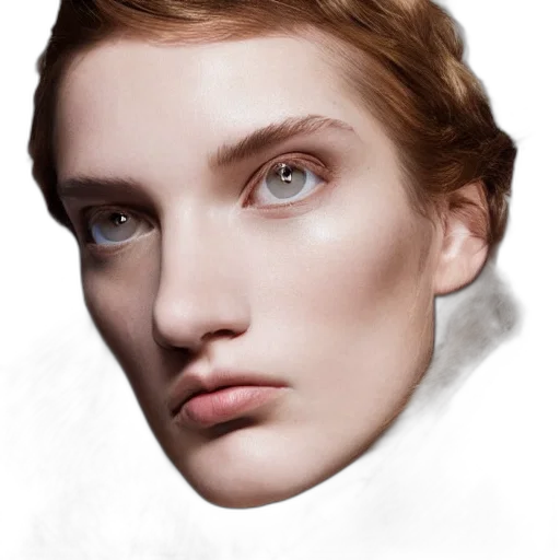 face, hair, mask, crown transparent PNG cut-out