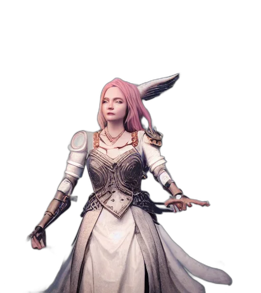 staff, sword, weapon, dress, concept art, fantasy art, 3d render, pixel art transparent PNG cut-out