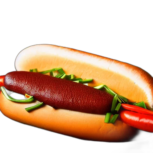food, animal, weapon, creature, photorealistic, 3d render, concept art, chicago-style transparent PNG cut-out