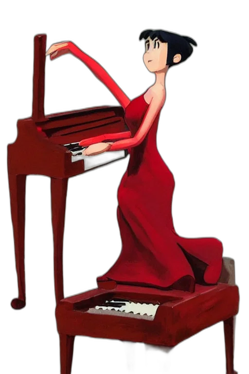 dress, furniture, cartoon, concept art transparent PNG cut-out