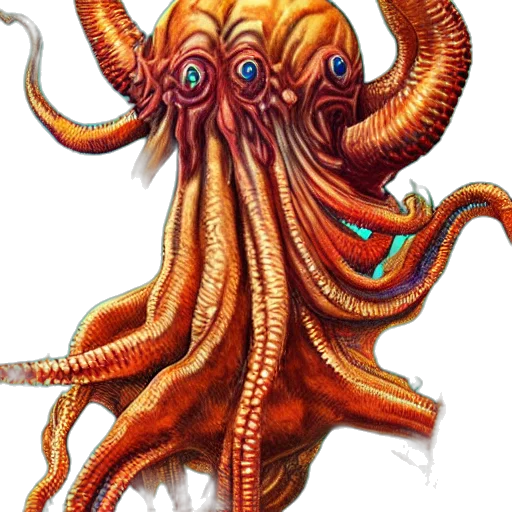 creature, animal, staff, hair transparent PNG cut-out