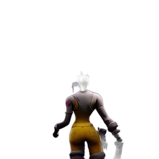 robot, creature, weapon, jacket, 3d render, concept art, cyberpunk, pixel art transparent PNG cut-out