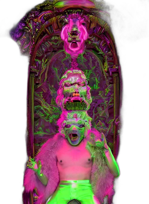 mask, creature, staff, face transparent PNG cut-out