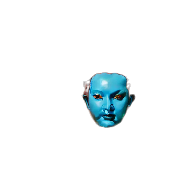 mask, face, creature, jewelry transparent PNG cut-out
