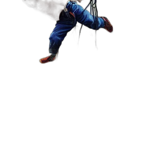 staff, umbrella, jacket, creature transparent PNG cut-out