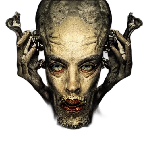 mask, face, creature, robot transparent PNG cut-out