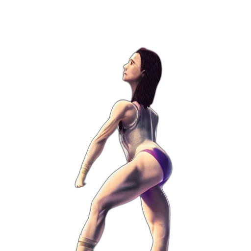 robot, dress, concept art, 3d render, photorealistic, watercolor, pastel, gymnast transparent PNG cut-out