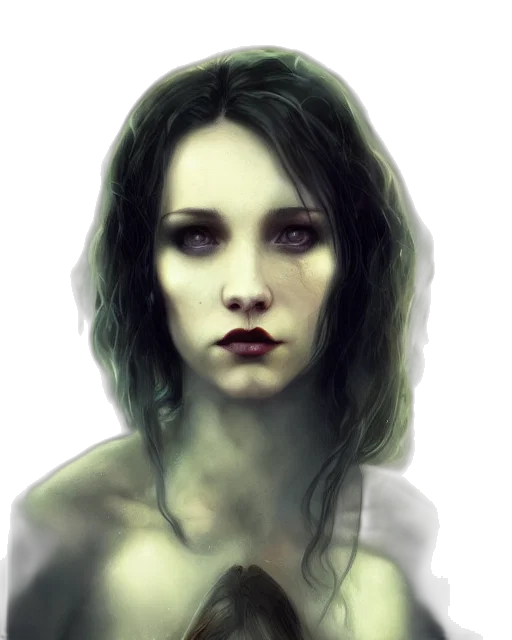 face, robot, fantasy art, photorealistic transparent PNG cut-out