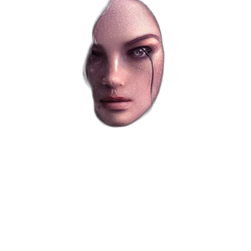 face, mask, robot, creature transparent PNG cut-out