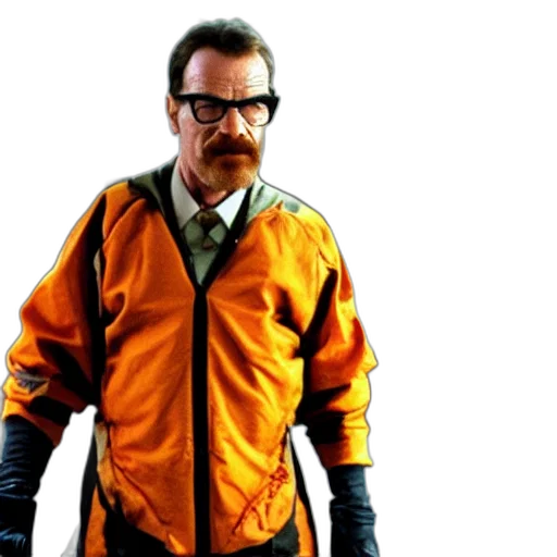jacket, staff, concept art, comic book art, bryan, cranston, gordon, freeman transparent PNG cut-out