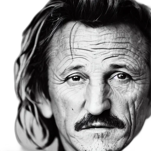face, hair, animal, photorealistic, comic book art, cartoon, portrait, sean transparent PNG cut-out