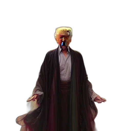 staff, creature, mask, weapon transparent PNG cut-out
