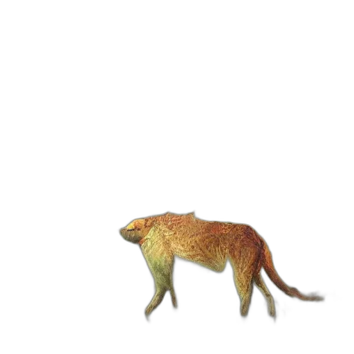 animal, creature, dragon, staff transparent PNG cut-out
