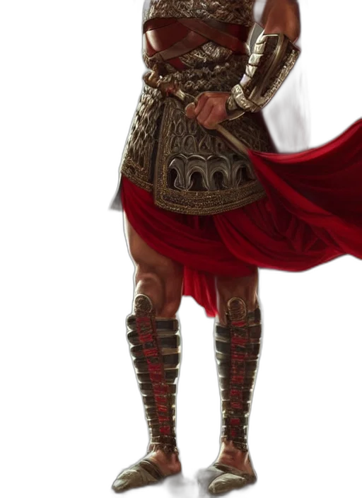 sword, staff, dress, weapon, 3d render, concept art, fantasy art, photorealistic transparent PNG cut-out