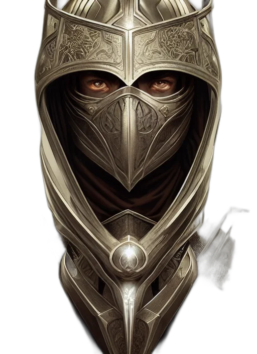 mask, face, sword, weapon transparent PNG cut-out