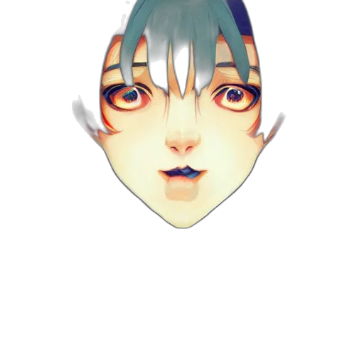 face, mask, creature, robot transparent PNG cut-out
