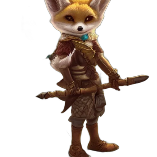 staff, animal, weapon, mask, concept art, fantasy art, 3d render, pixel art transparent PNG cut-out