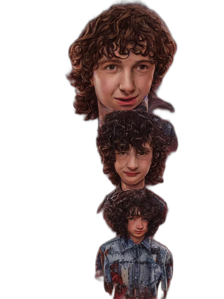 hair, face, creature, mask transparent PNG cut-out