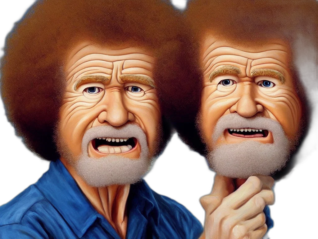 face, hair, 3d render, photorealistic transparent PNG cut-out