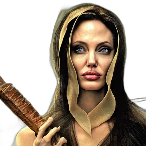 staff, fantasy art, comic book art, photorealistic transparent PNG cut-out