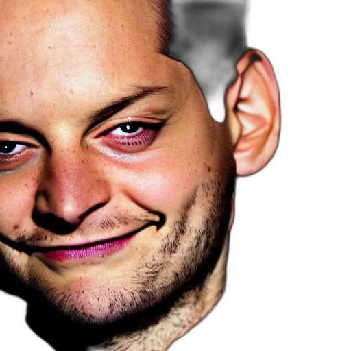 face, mask, staff, creature transparent PNG cut-out